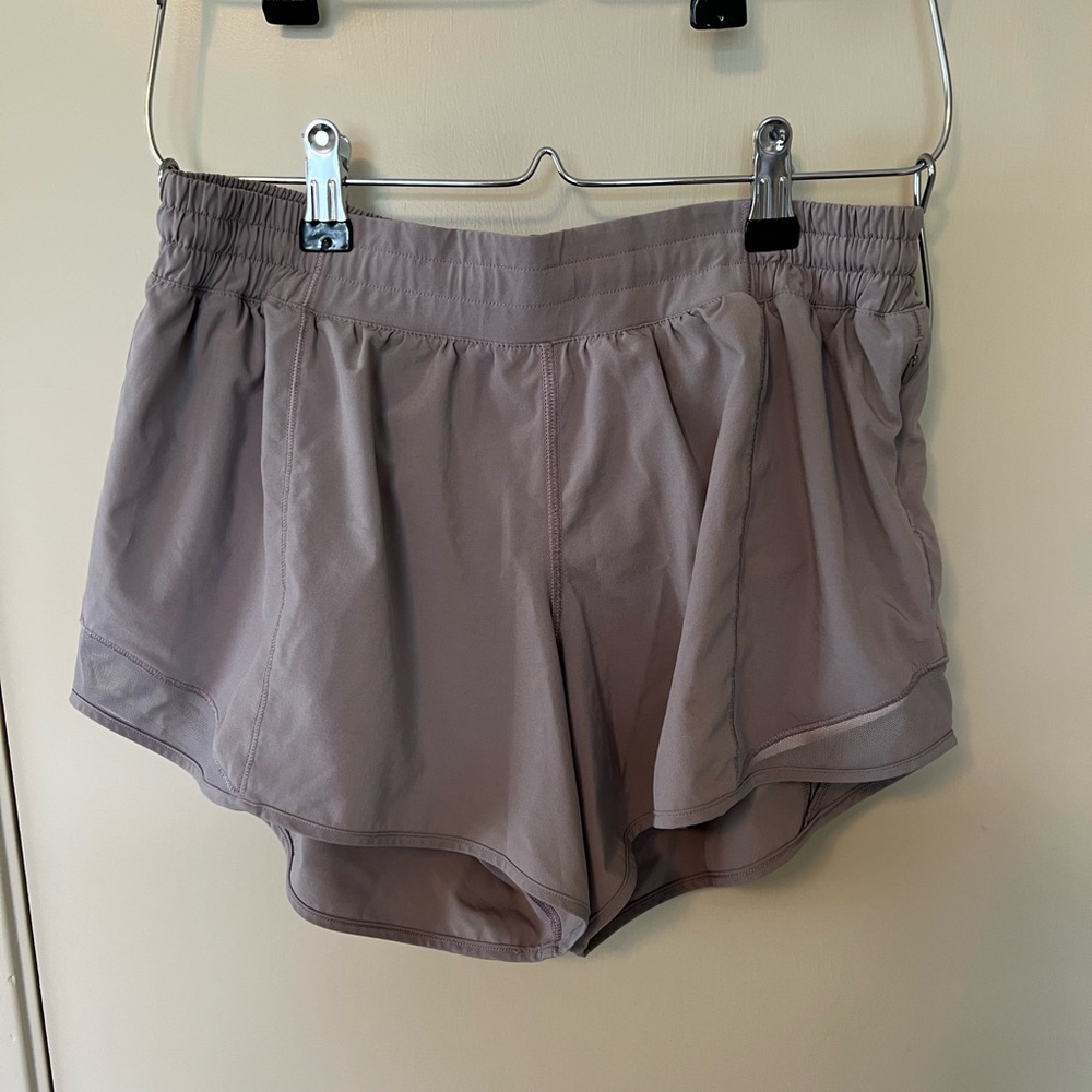 Lululemon Athletica Gray Athletic Shorts Relaxed Fit